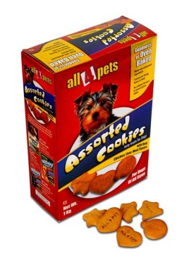 All4pets Assorted Cookies Treat Biscuits For Dogs 1kg
